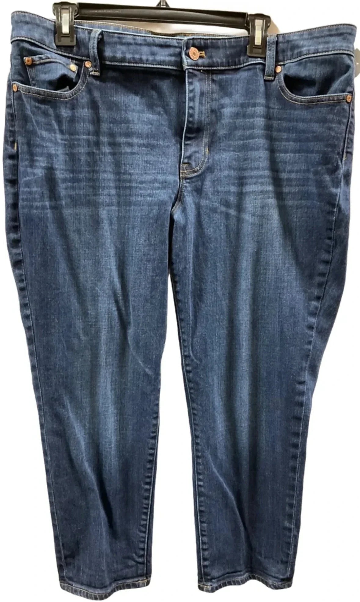 Jeans Boyfriend By Talbots In Blue, Size: 16