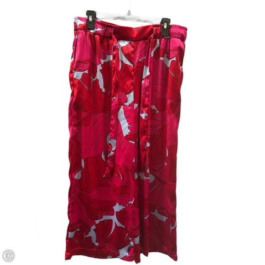 Pants Dress By Joie In Pink & Red, Size: L