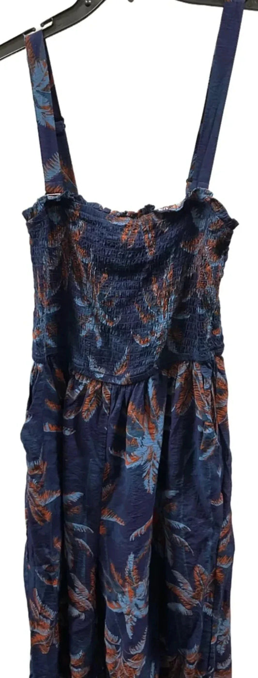 Jumpsuit By Torrid In Orange & Purple, Size: L