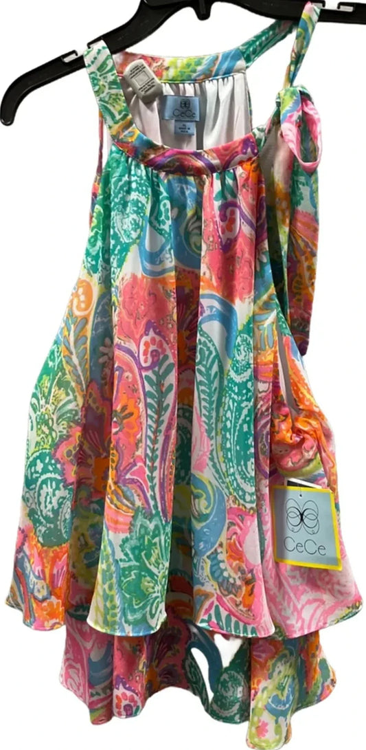 Top Sleeveless By Cece In Multi-colored, Size: Xl