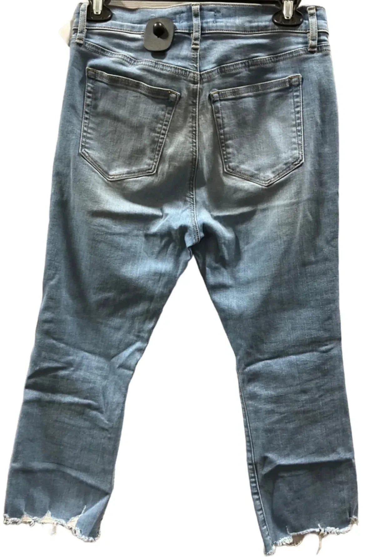 Jeans Cropped By Loft In Blue, Size: 4