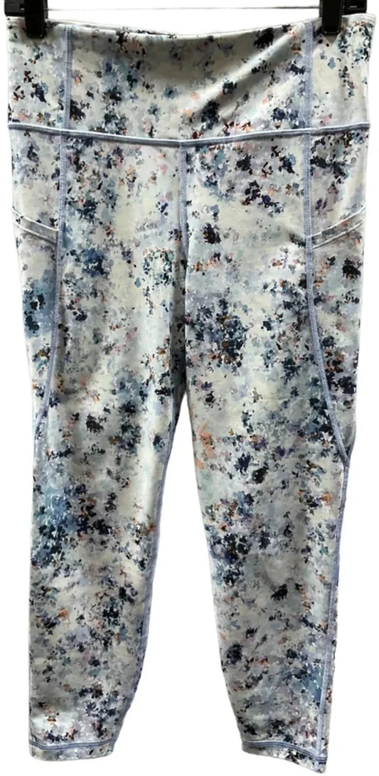 Athletic Leggings By Gapfit In Blue & Purple, Size: M