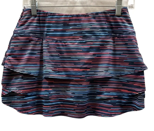 Athletic Skort By Athleta In Multi-colored, Size: S