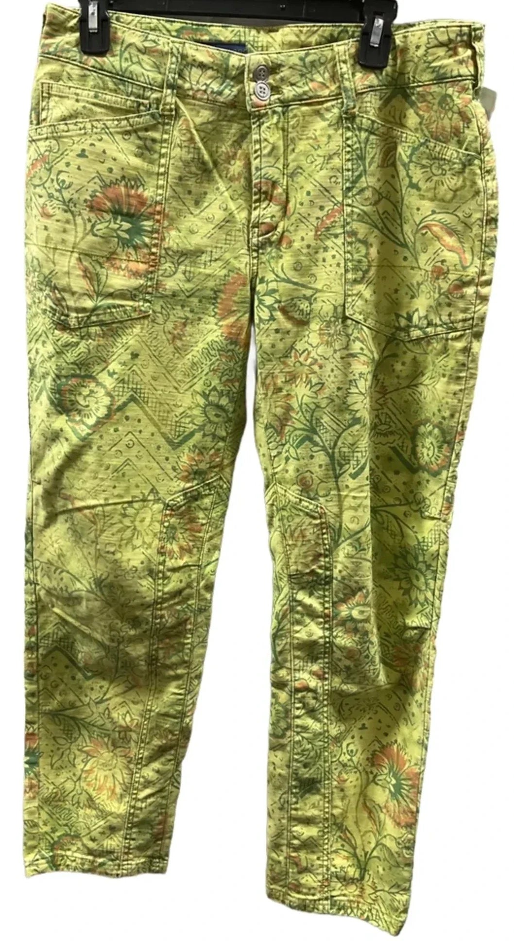 Pants Cargo & Utility By Pilcro In Green & Orange, Size: M