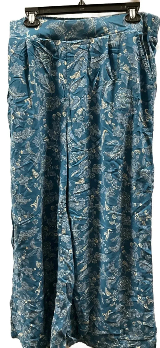 Pants Wide Leg By Torrid In Teal, Size: 1x