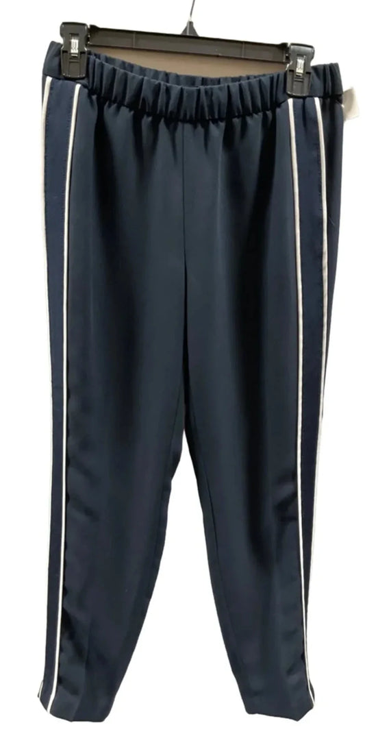 Pants Joggers By Banana Republic In Blue & White, Size: Xs