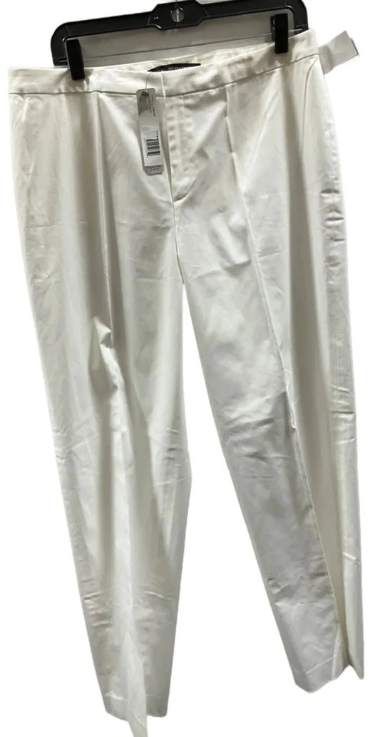 Pants Dress By Ellen Tracy In Cream, Size: Xl