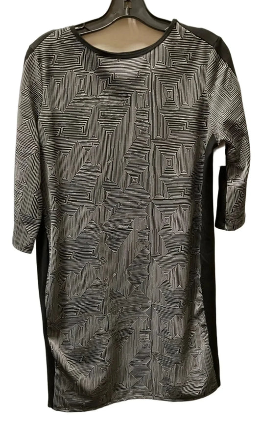 Dress Casual Midi By Clara Sun Woo In Black & White, Size: S