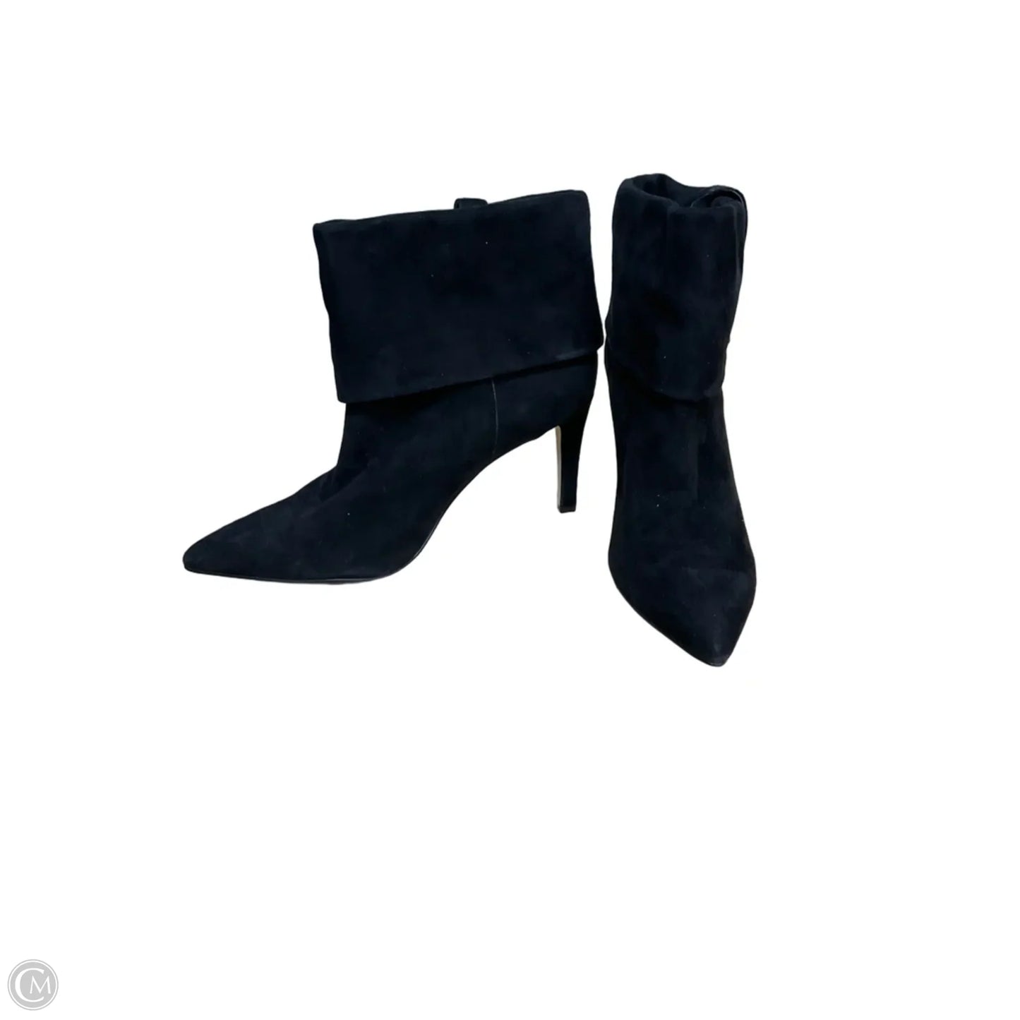 Boots Ankle Heels By Calvin Klein In Black, Size: 7