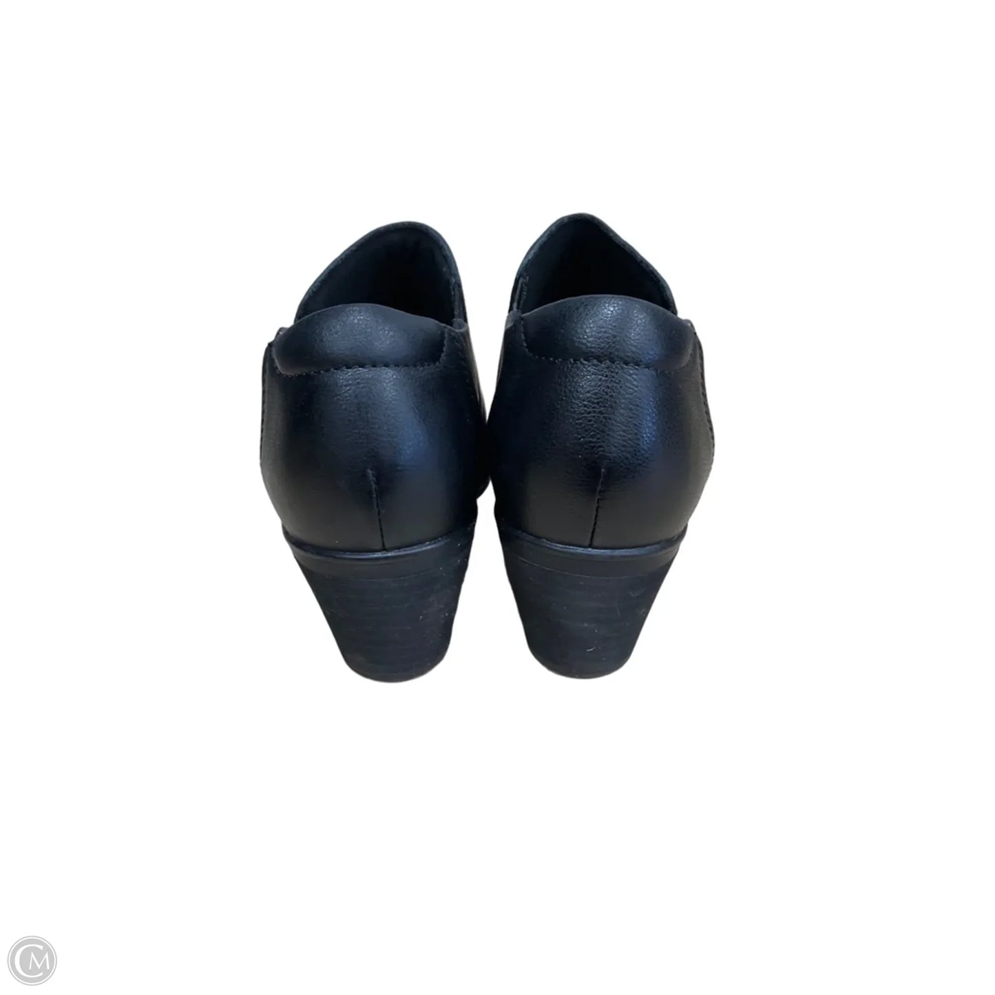 Boots Ankle Heels By Clarks In Black, Size: 7