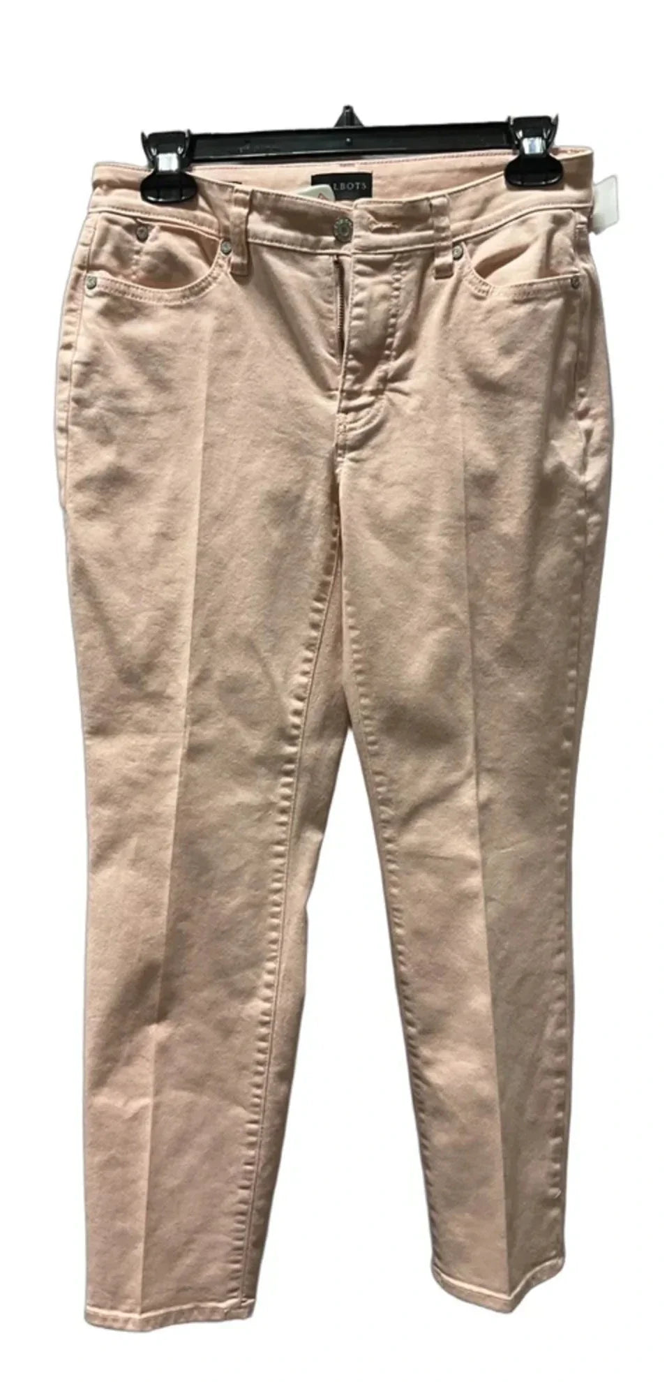 Jeans Straight By Talbots In Pink, Size: 2