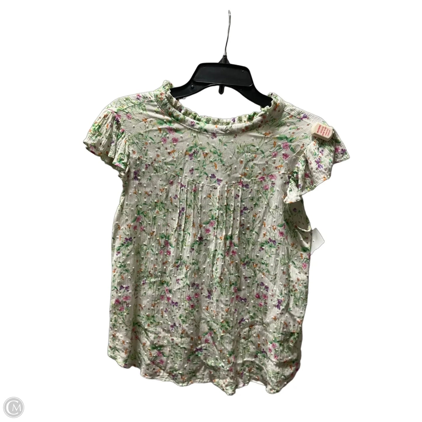 Top Sleeveless By Rose And Olive In Floral Print, Size: M