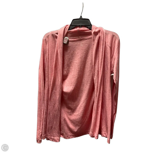 Cardigan By Lands End In Pink, Size: S