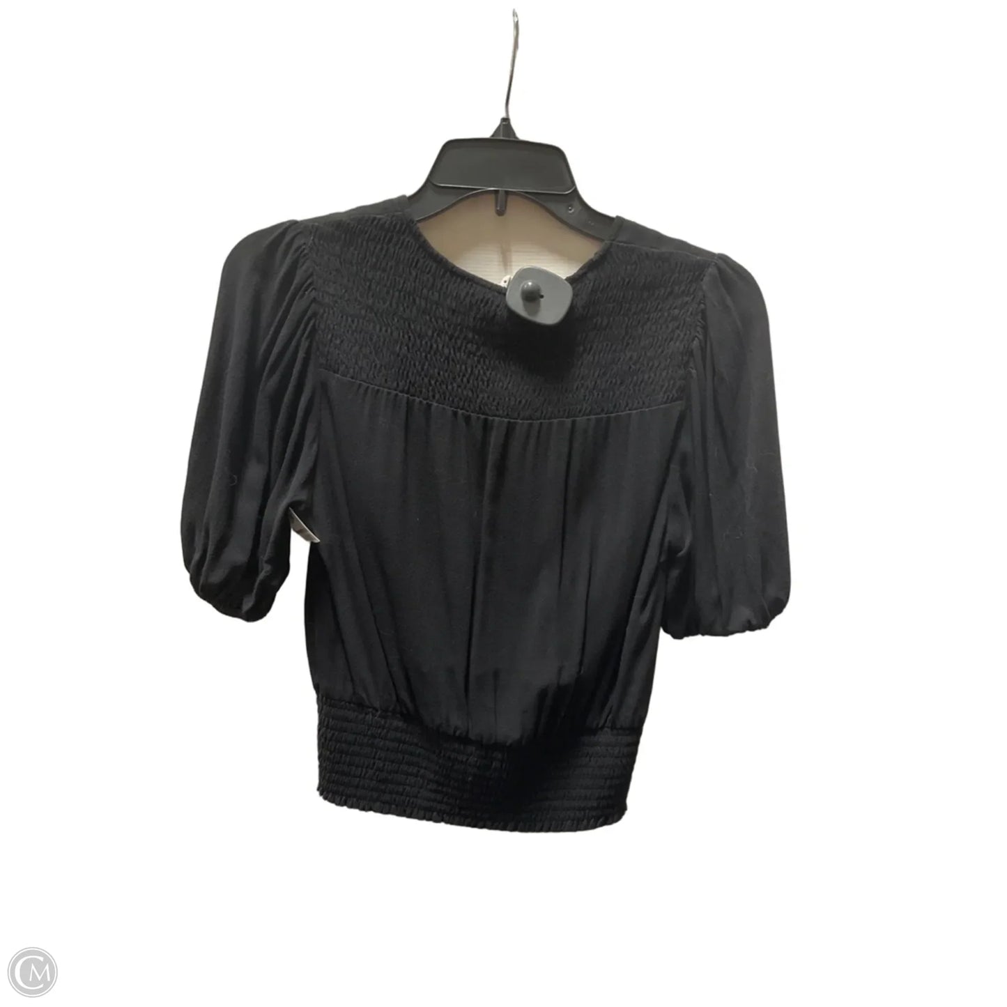 Top Short Sleeve By Gianni Bini In Black, Size: S