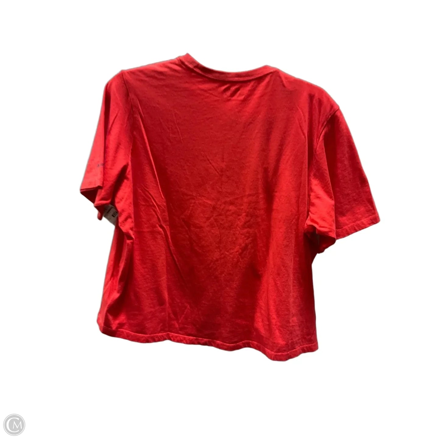 Athletic Top Short Sleeve By Columbia In Red, Size: Xl