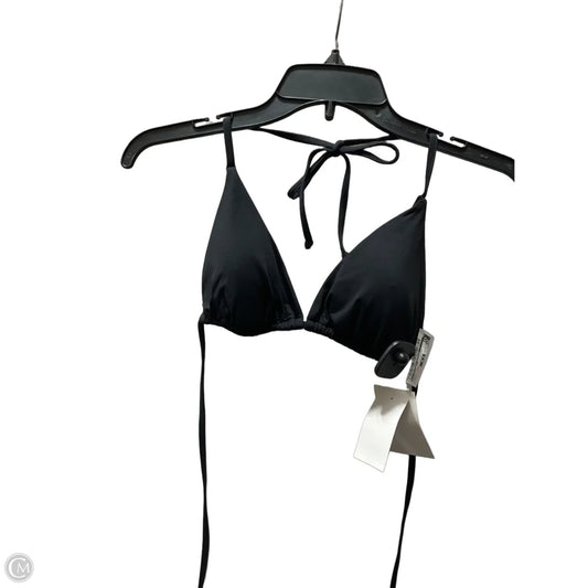 Swimsuit Top By Clothes Mentor In Black, Size: L