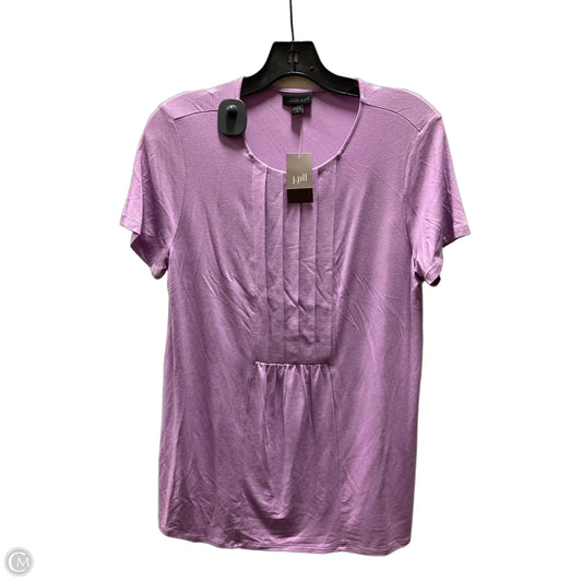 Top Short Sleeve Basic By J. Jill In Purple, Size: M