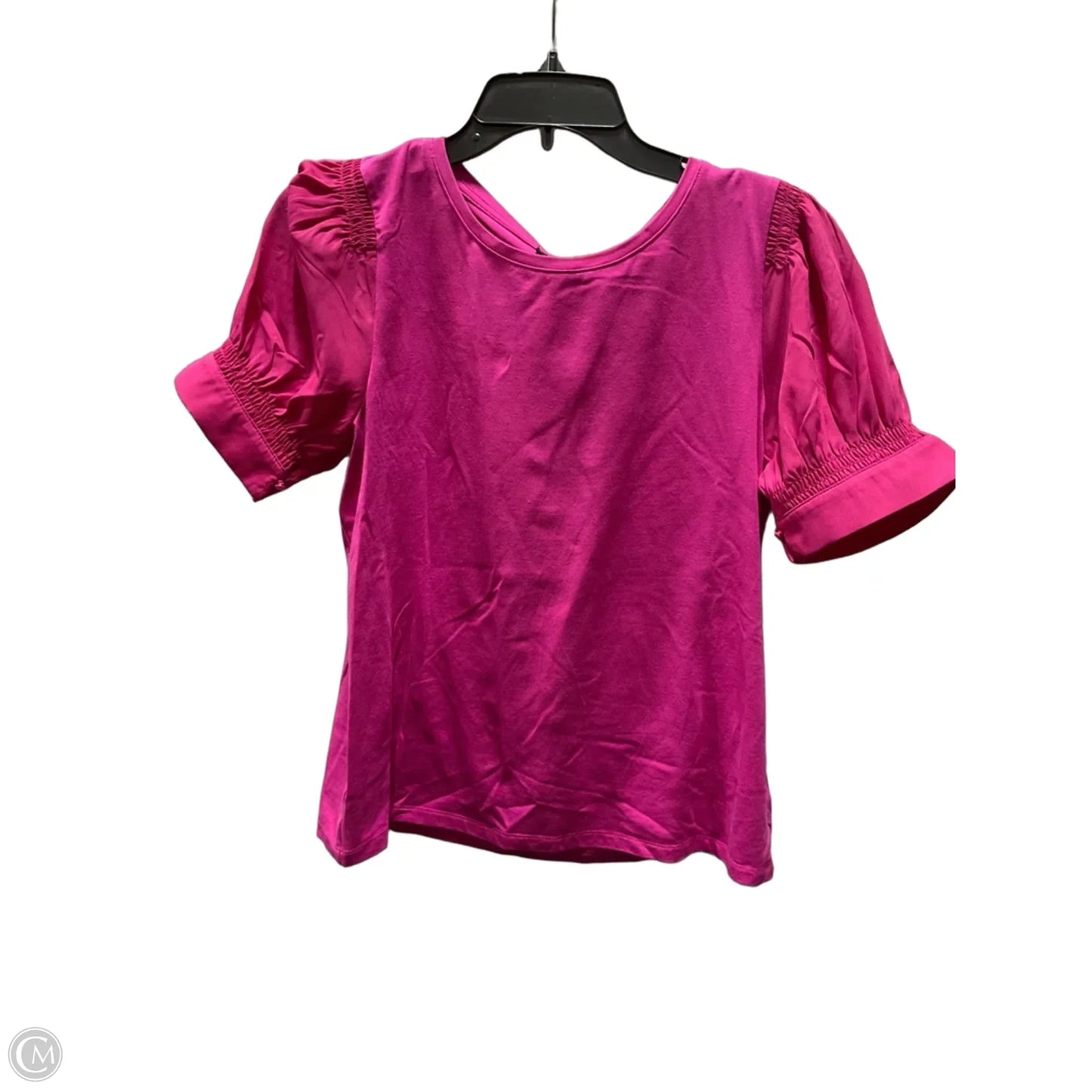 Top Short Sleeve By Talbots In Pink, Size: M