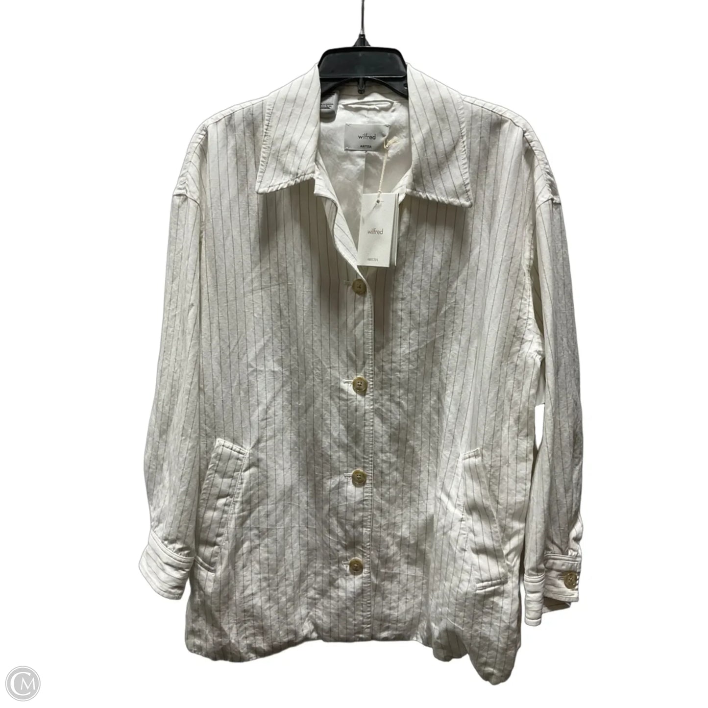 Jacket Other By Wilfred In Tan & White, Size: 6
