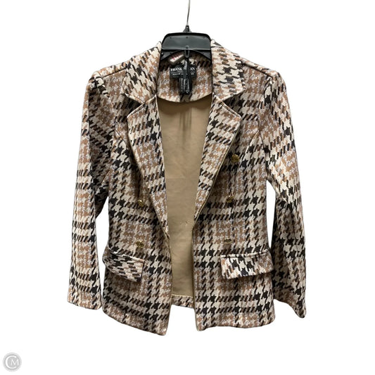 Jacket Other By Frank Lyman In Brown & Tan, Size: S