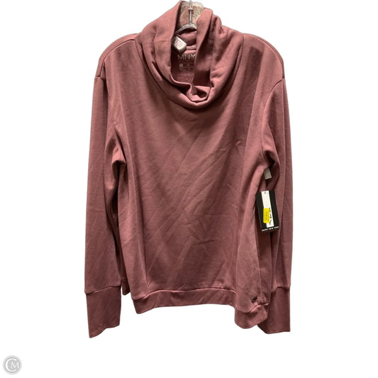 Sweatshirt Collar By Marc New York In Mauve, Size: Xl