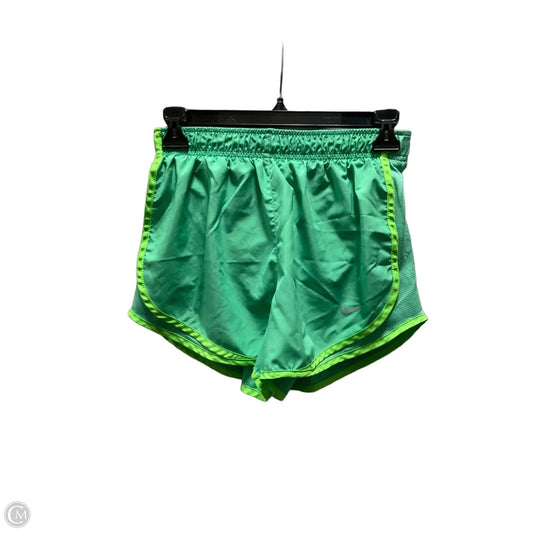 Athletic Shorts By Nike Apparel In Green, Size: S