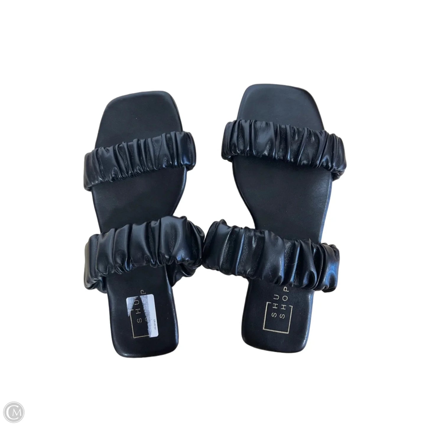 Sandals Flats By Shu Shop In Black, Size: 6.5