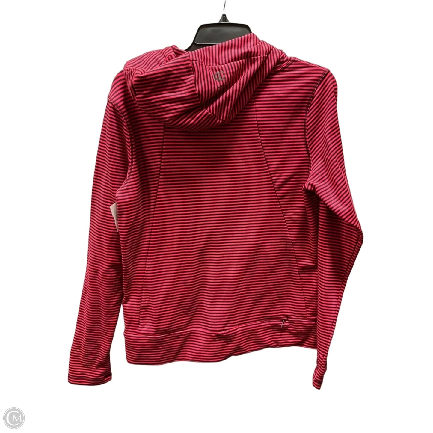 Athletic Sweatshirt Hoodie By Lole In Pink & Purple, Size: L