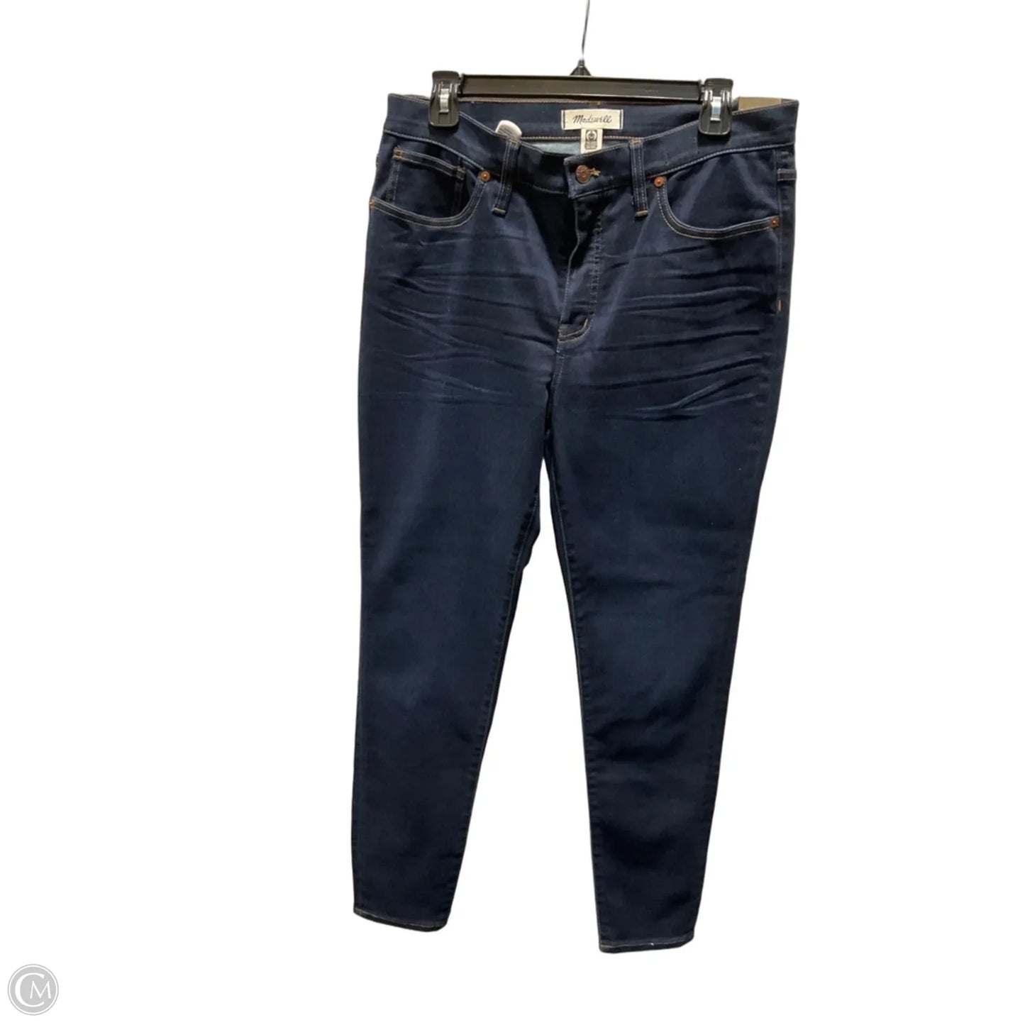 Jeans Skinny By Madewell In Blue, Size: 12