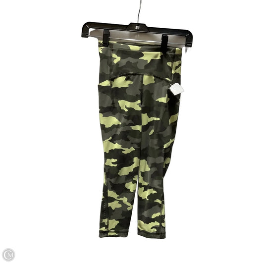 Athletic Leggings By Lululemon In Camouflage Print, Size: 0