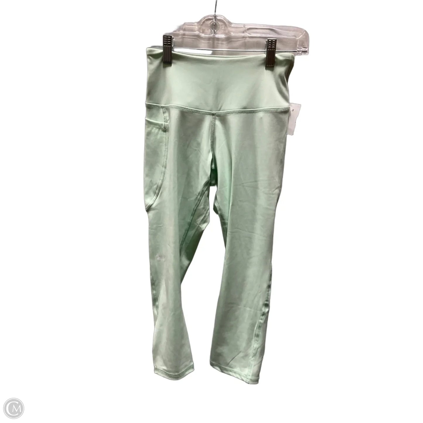Athletic Leggings Capris By Under Armour In Green, Size: Xs