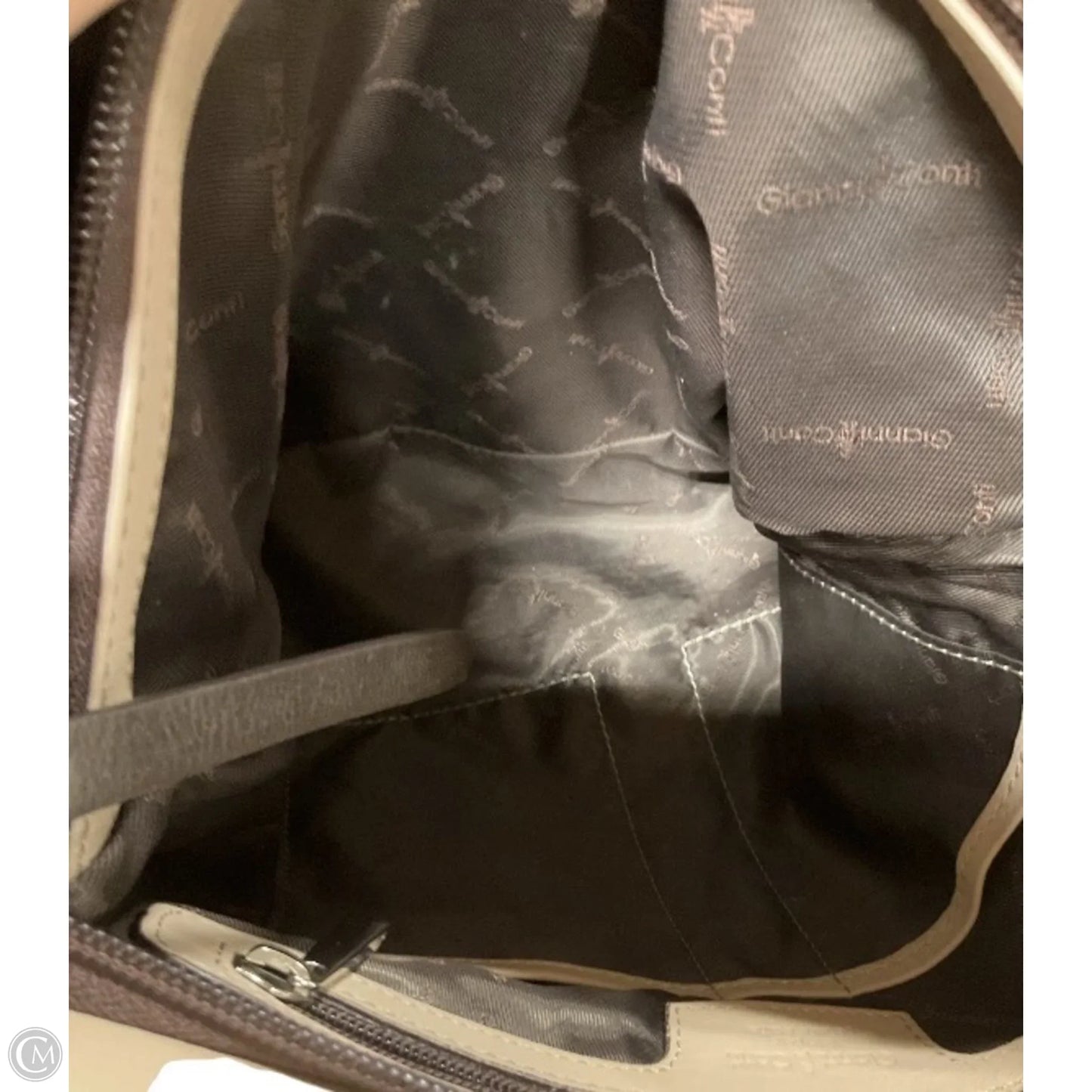 Handbag Leather By Cmb, Size: Large