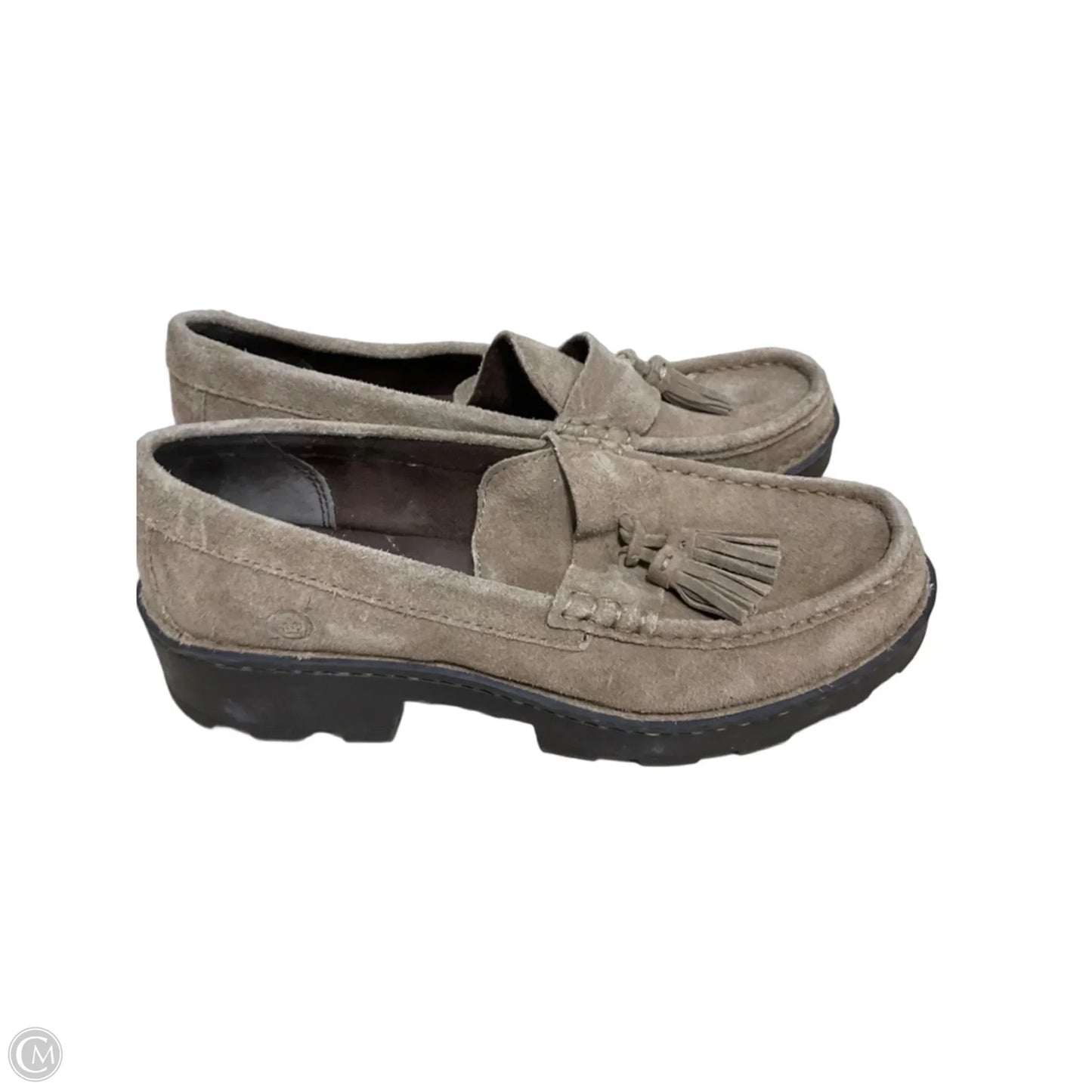 Shoes Heels Block By Born In Taupe, Size: 8