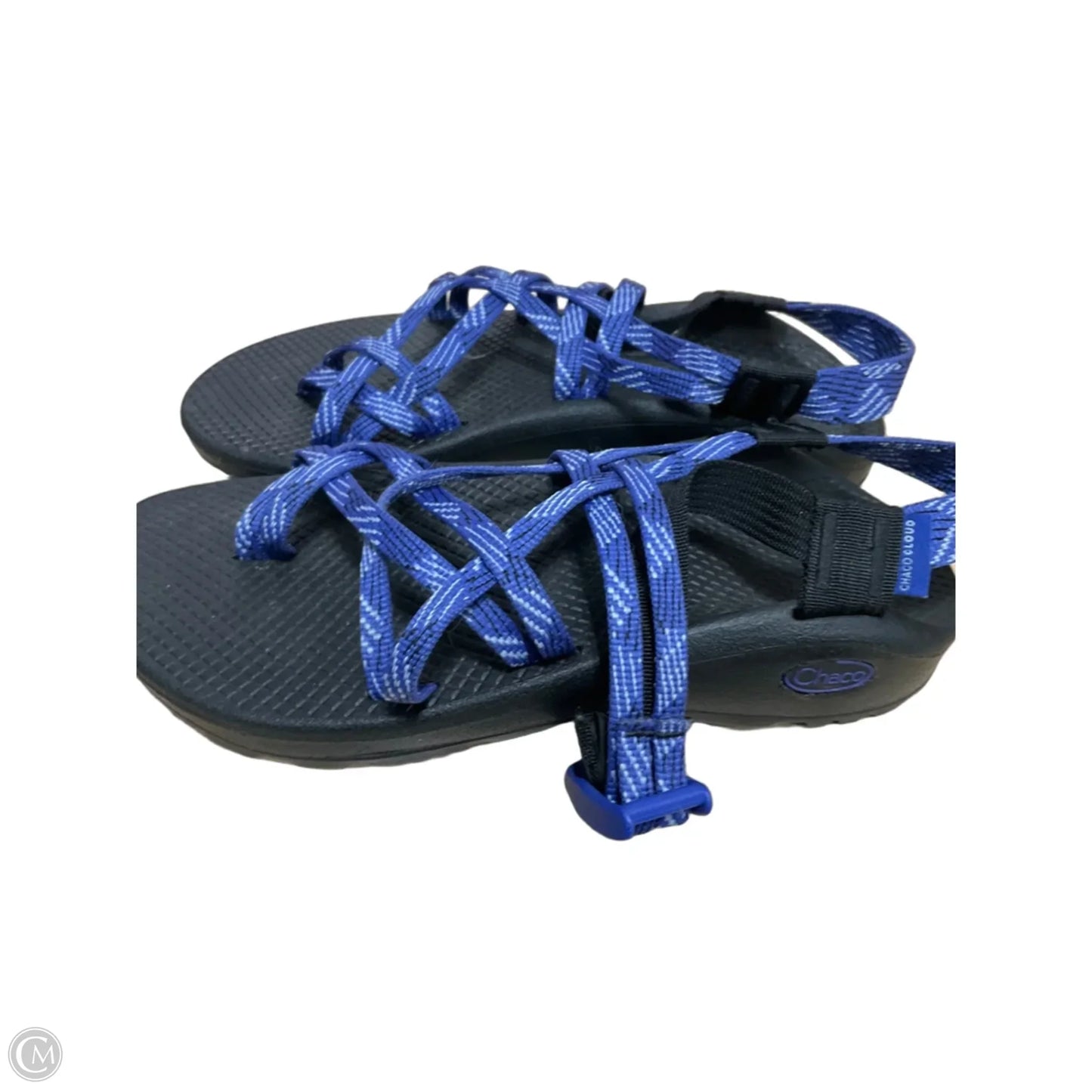 Sandals Flats By Cmf In Blue, Size: 8