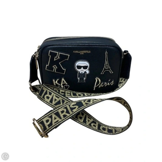 Crossbody Designer By Karl Lagerfeld, Size: Medium