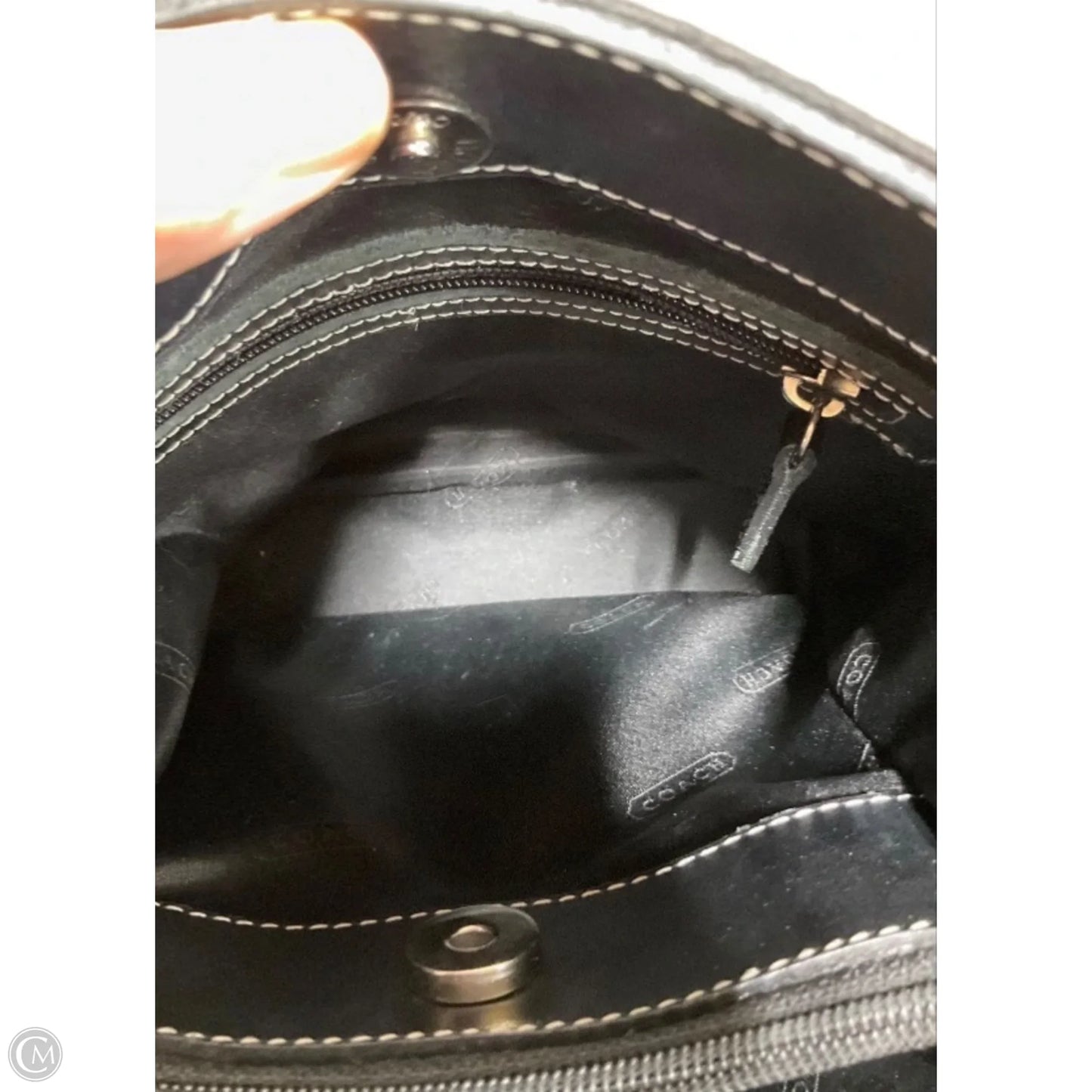 Handbag Designer By Coach, Size: Medium