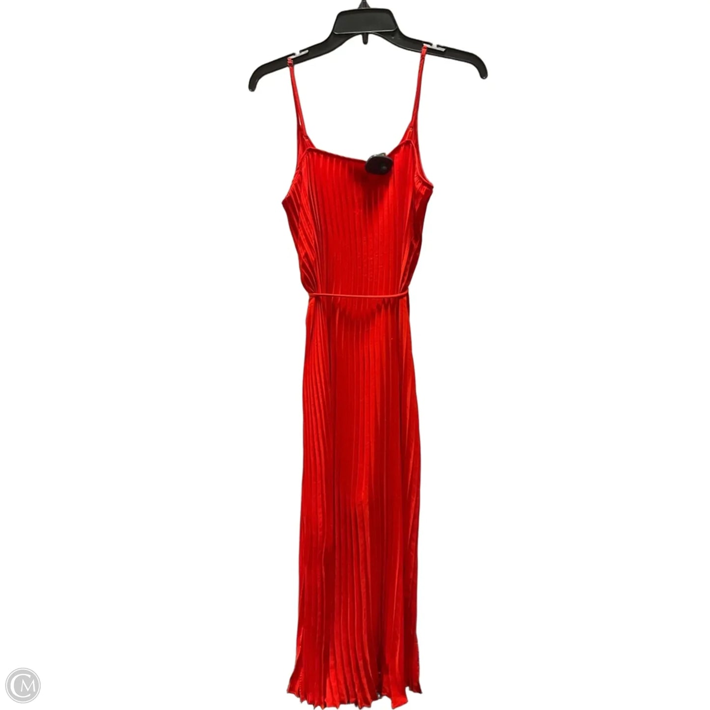 Dress Casual Maxi By Banana Republic In Orange, Size: 8