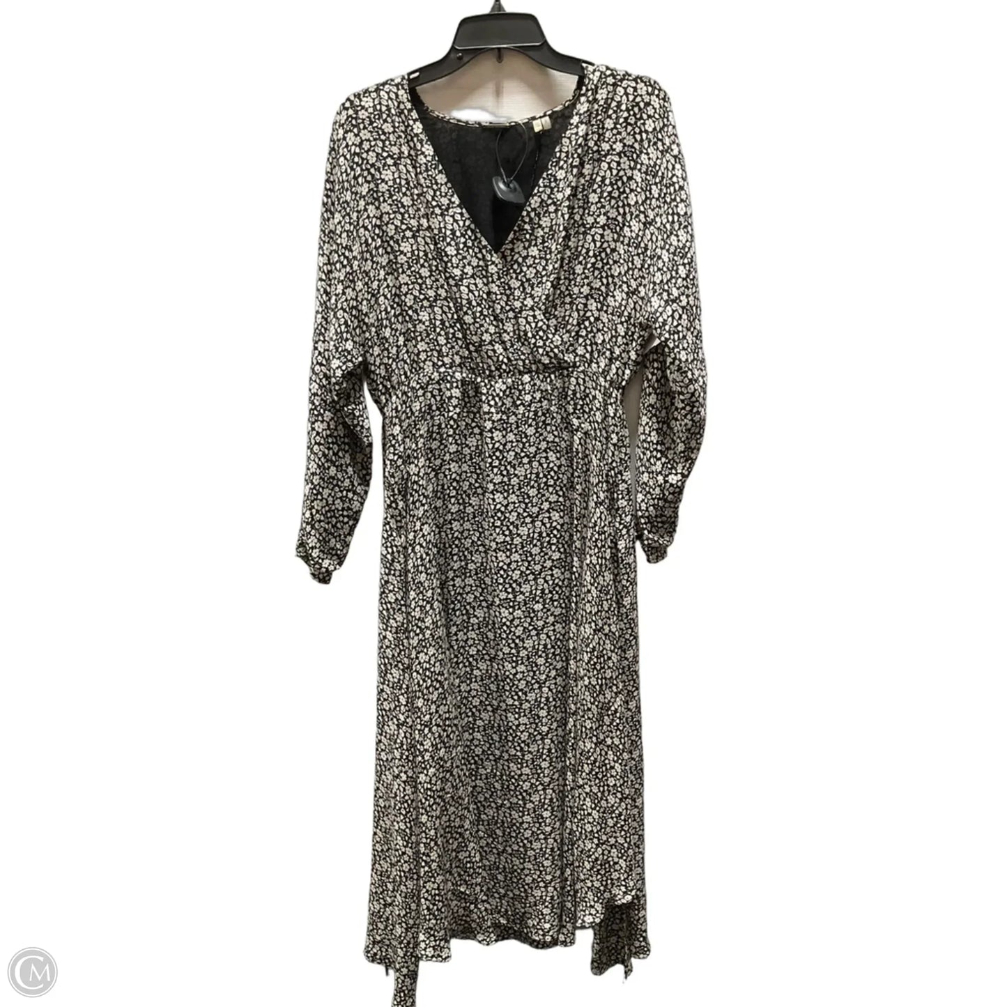 Dress Casual Maxi By Elie Tahari In Black & Cream, Size: M