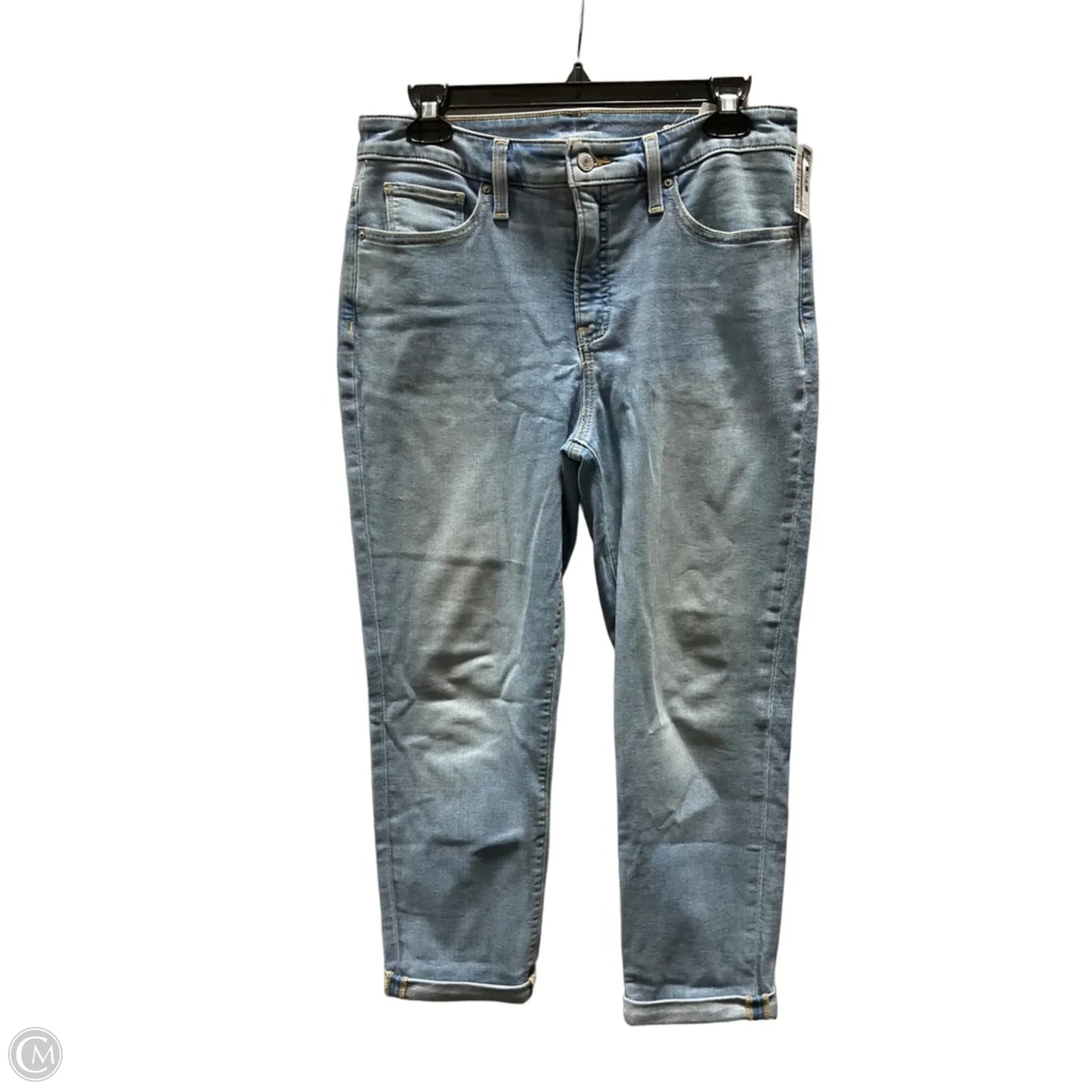 Jeans Cropped By Chicos In Blue, Size: 6