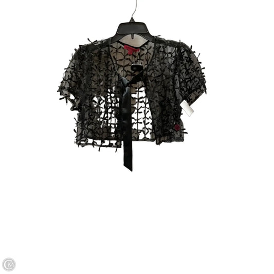 Cardigan By Betsey Johnson In Black, Size: M