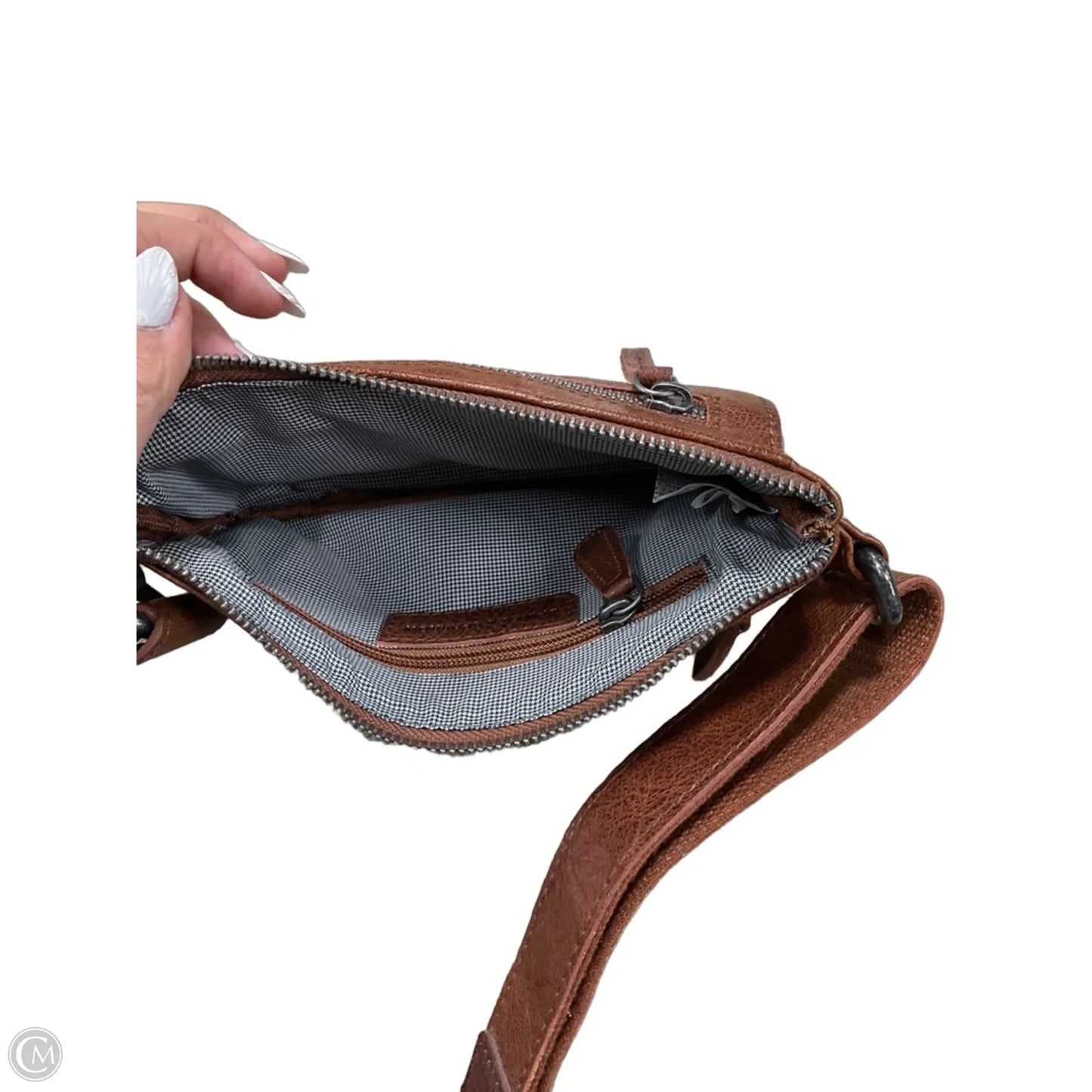 Belt Bag Leather By Cma, Size: Small