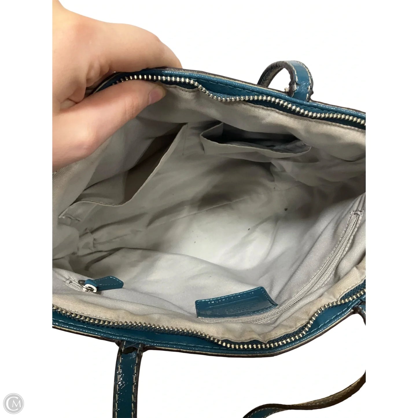 Handbag Designer By Coach, Size: Medium