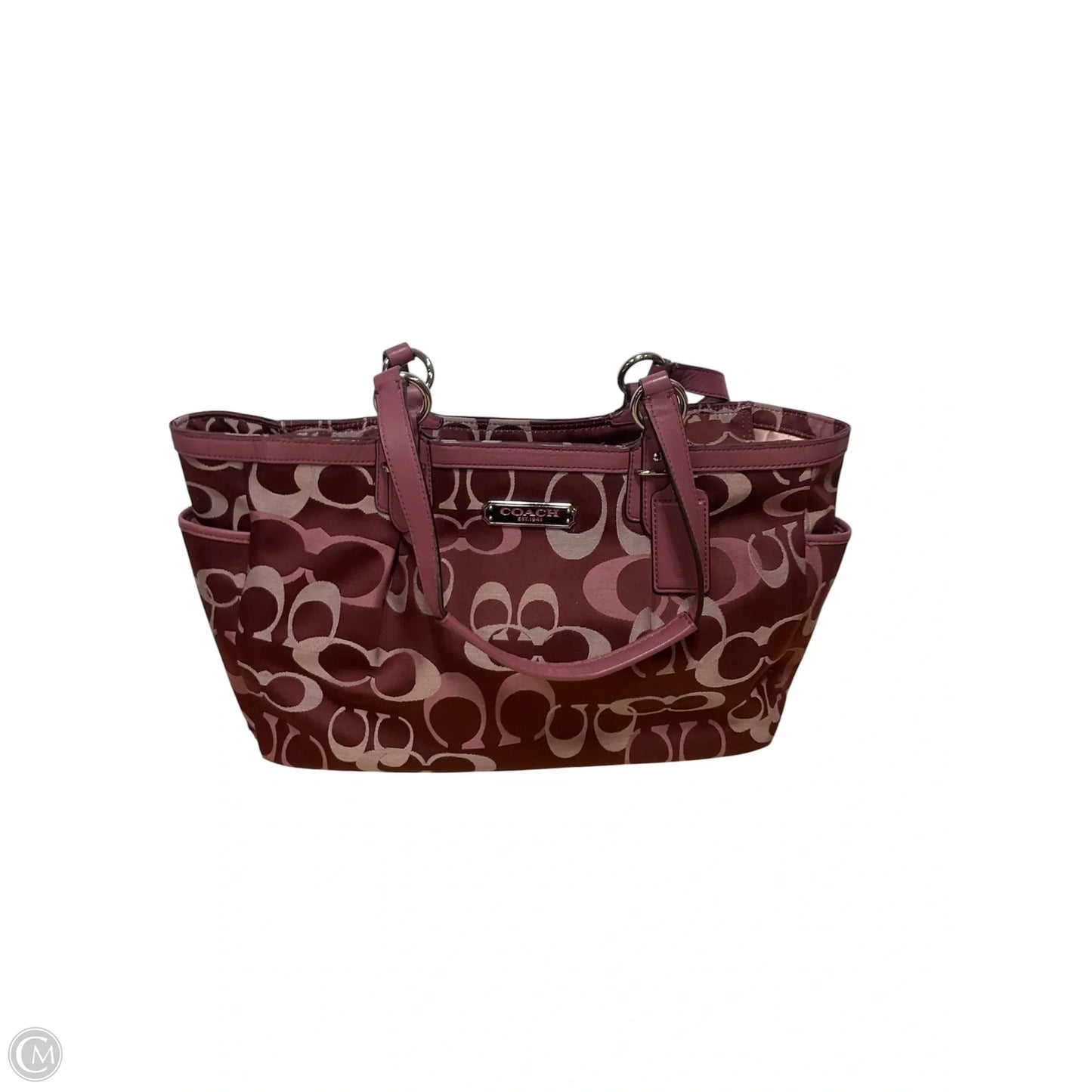 Handbag Designer By Coach, Size: Large
