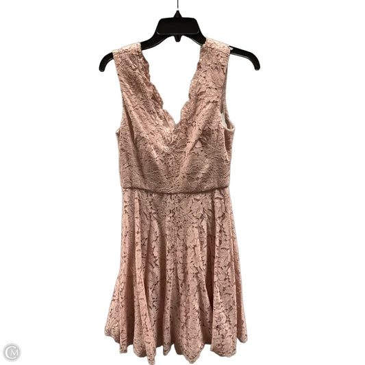 Dress Party Midi By Vera Wang In Pink, Size: 6