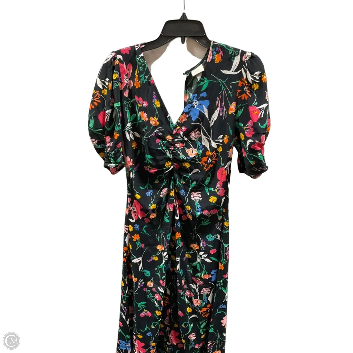 Dress Casual Midi By A New Day In Floral Print, Size: S