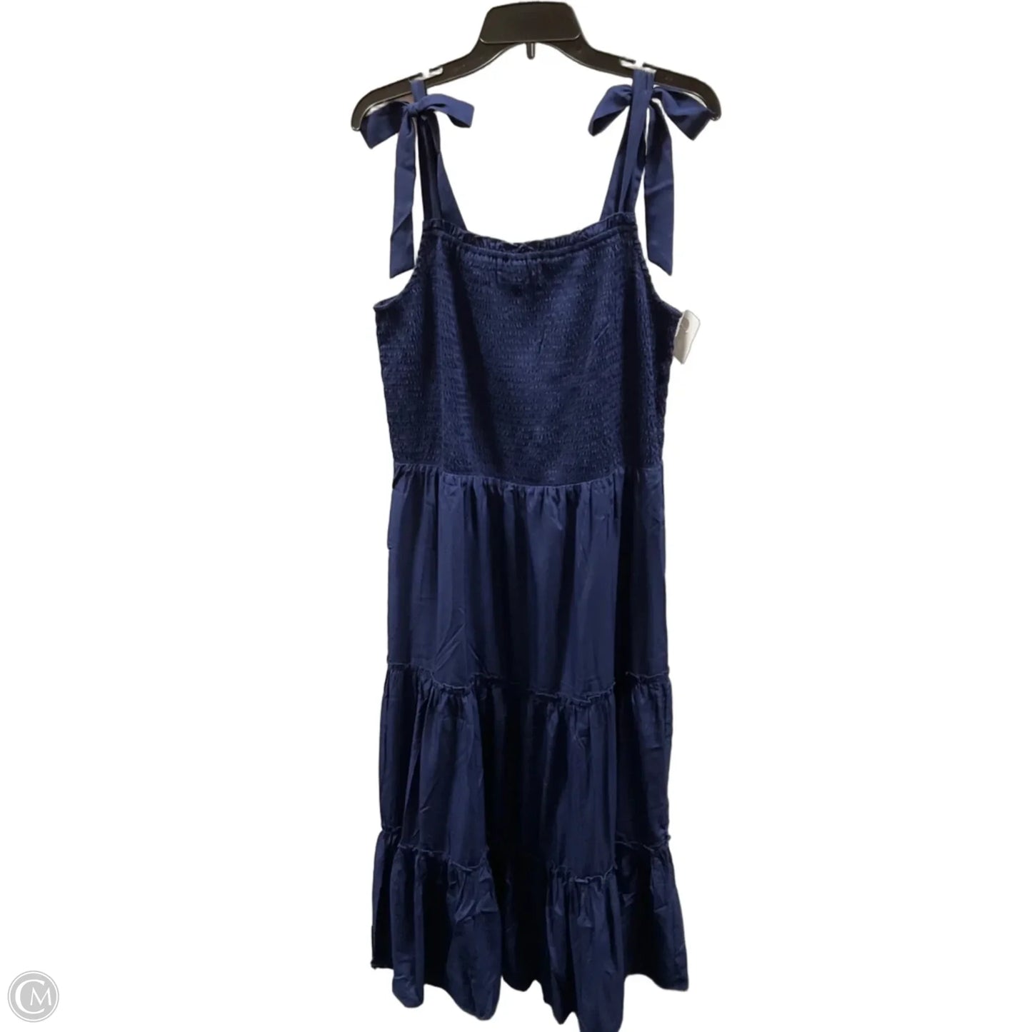 Dress Casual Maxi By Cmf In Blue, Size: Xl