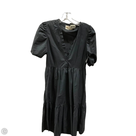 Dress Casual Midi By Nation In Black, Size: Xs