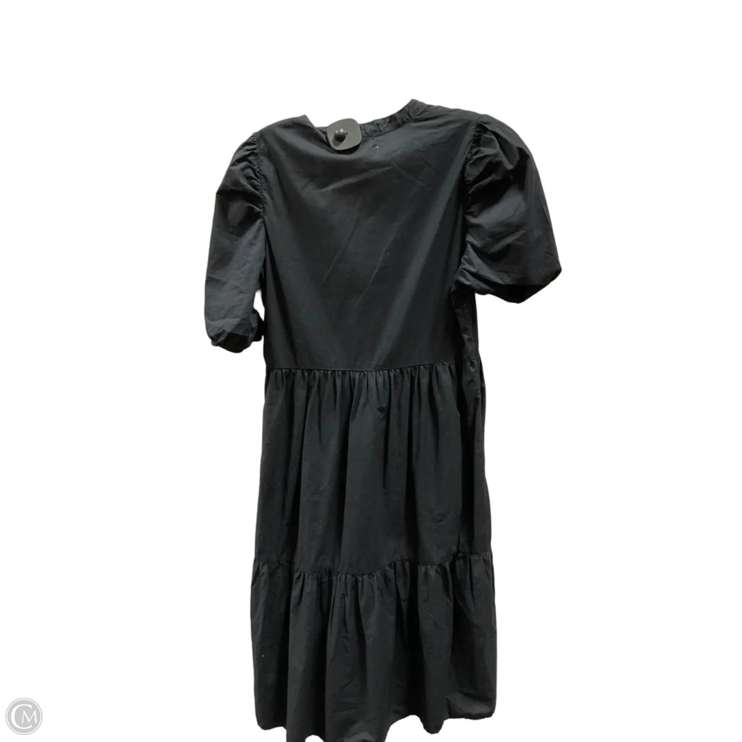 Dress Casual Midi By Nation In Black, Size: Xs