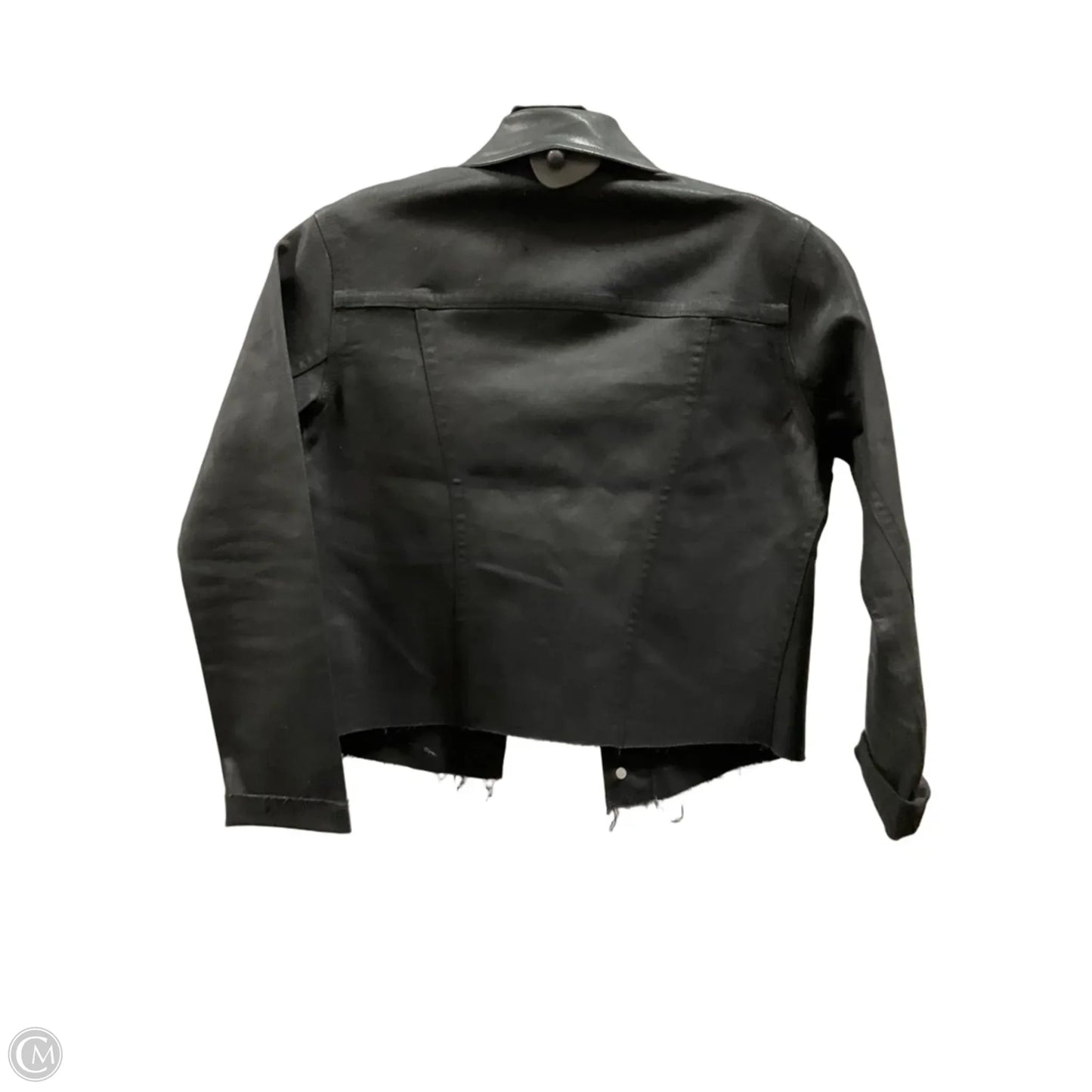 Jacket Denim By L Agence In Black, Size: Xs