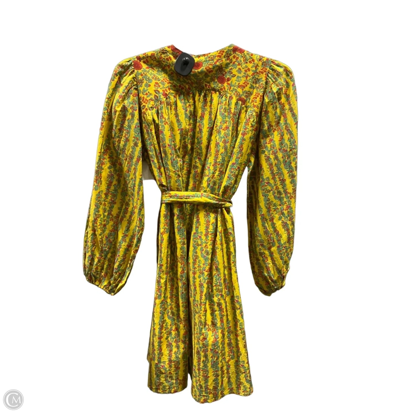 Dress Casual Midi By Roller Rabbit In Yellow, Size: Xs
